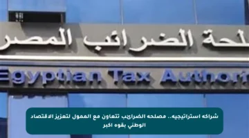 شراكة استراتيجية.. مصلحة الضرائب تتعاون مع الممول لتعزيز الاقتصاد الوطني بقوة أكبر